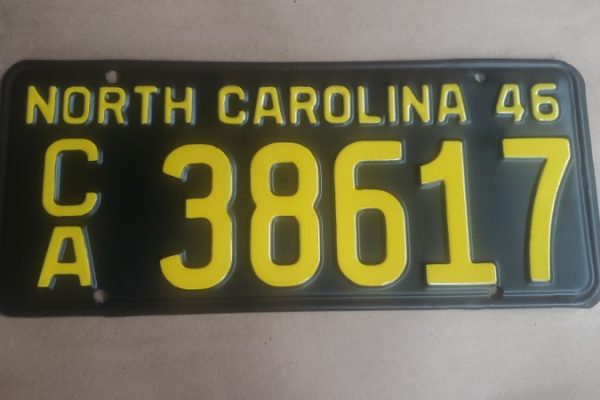 1946 License Plate (2)