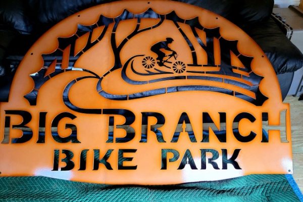 Bike Park Sign