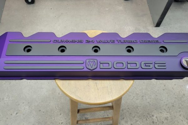 Dodge Valve Cover - Purple