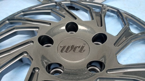 Evo Grey 3 piece wheel face