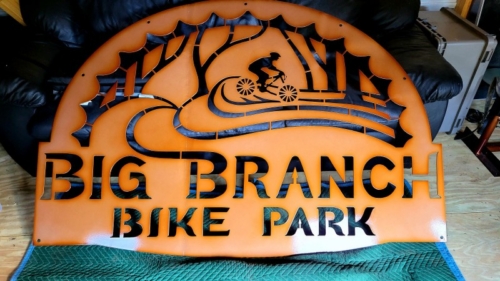 Bike Park Sign